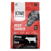 Kiwi Kitchens Freeze-Dried Dog Food Beef Dinner  900 Gm