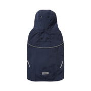 Snooza Wear Ripstop Dog Raincoat With Hood Navy 1 X Xsmall