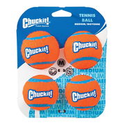 Chuckit! - Tennis Ball - Medium 4 Packs