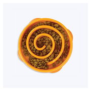 Outward Hound Fun Feeder Slo Bowl For Dogs - Orange 1 X Mini