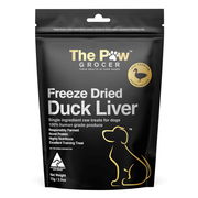 The Paw Grocer Freeze Dried Duck Liver For Dogs  72 Gm