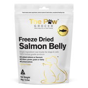 The Paw Grocer Freeze Dried Salmon Belly Dog And Cat Treats  90 Gm