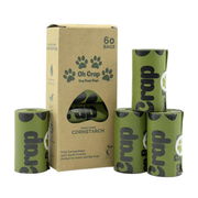Oh Crap - Compostable Dog Poop Bags  60 Bags