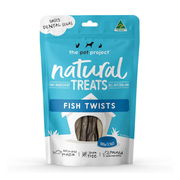 The Pet Project Natural Treats - Fish Twists  100 Gm