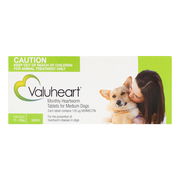 Valuheart Heartworm Tablets For Medium Dogs 11 To 20kg (Green) 12 Tablet Pet Talk