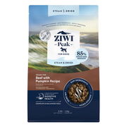Ziwi Peak Steam And Dried Grass Fed Beef With Pumpkin Dog Food  1.5 Kg