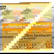 Advocate For Kittens & Small Cats Up To 4kg (Orange) 12 Doses