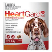 Heartgard Plus Chewables For Large Dog 23 To 45 Kg (Brown) 12 Chews Pet Talk