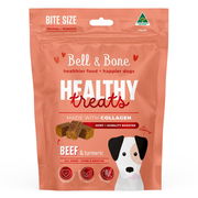 Bell And Bone Healthy Treats For Joint And Mobility Booster - Beef And Turmeric  130 Gm