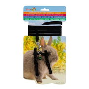 Percell Rabbit Harness - Black 1 Pack