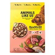 Animals Like Us Rawmix50 With Ocean Fish Dry Dog Food  1.8 Kg