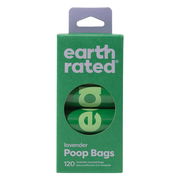 Earth Rated Dog Poop Bags Refill Rolls - Lavender Scented 120 Bags
