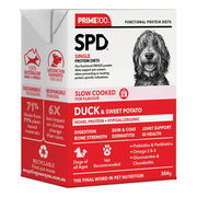 Prime100 Spd Single Protein Diets Slow Cooked Duck & Sweet Potato Wet Dog Food 354 Gm 1 Pack