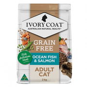 Ivory Coat Grain Free Adult Ocean Fish & Salmon Dry Cat Food  2 Kg