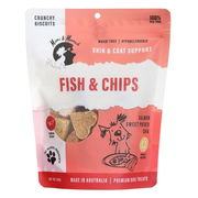 Mimi & Munch Fish & Chips Natural Dog Treats  180 Gm