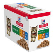 Hill's Science Diet Kitten Up To 1 Year Variety Pack Wet Cat Food 85gm 12 Pack