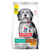 Hill's Science Diet Perfect Weight & Joint Support Adult Chicken & Brown Rice Recipe Dry Dog Food  1.58 Kg