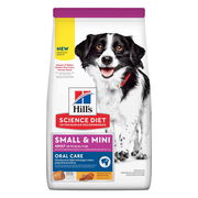Hill's Science Diet Small & Mini Adult Oral Care Chicken, Rice & Barley Recipe Dry Dog Food  1.81 Kg