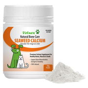Vetnex Seaweed Calcium Natural Bone Care Powder For Dogs & Cats 200 Gm