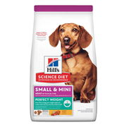 Hill's Science Diet Perfect Weight Small & Mini Adult Chicken Recipe Dry Dog Food  5.67 Kg