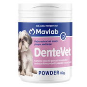 Mavlab Dentevet Anti Plaque Powder For Dogs And Cats  80 Gm