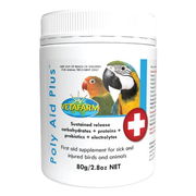 Vetafarm Poly Aid Plus First Aid Supplement For Sick And Injured Birds And Animals  80 Gm