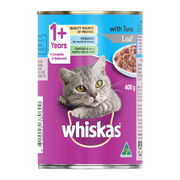 Whiskas Adult 1+ Years With Tuna Loaf Wet Cat Food 400gm 24 Cans