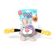 Gigwi Squeak Rock Zoo Toy For Dogs - Boxer Rabbit 1 Pack
