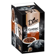 Dine Classic Collection Cuts In Gravy With Beef & Liver Wet Cat Food 85gm 7 Pack