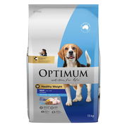 Optimum Healthy Weight Adult All Breeds With Chicken, Vegetable & Rice Dry Dog Food  13 Kg