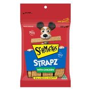 Schmackos Strapz With Chicken Real Meat Recipe Dog Treats  200 Gm