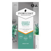 Ivory Coat Inspired By Raw Indoor & Hairball Adult Chicken Wet Cat Food 85gm 12 Pack