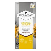 Ivory Coat Inspired By Raw Health & Vitality Kangaroo Wet Dog Food 100gm 9 Pack