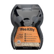 Rufus & Coco Wee Kitty Natural Clumping Corn Cat Litter  4 Kg Pet Talk