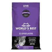 World's Best Multiple Cat Lavender Scented Cat Litter  6.35 Kg