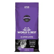 World's Best Multiple Cat Lavender Scented Cat Litter  12.7 Kg