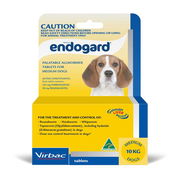 Endogard For Dogs For Medium Dogs 10kg (Yellow) 4 Tablet