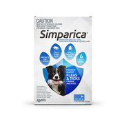 Simparica Chewables 40mg For Medium Dogs 10.1-20kg (Blue) 12 Doses