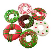 Huds And Toke Large Donuts Christmas Treats For Dogs  30 Pieces