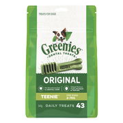 Greenies Original Dental Dog Treats Teenie 2 - 7kg 340 Gm