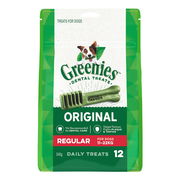 Greenies Original Dental Dog Treats Regular 11 - 22kg 340 Gm