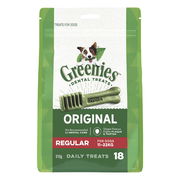 Greenies Original Dental Dog Treats Regular 11 - 22kg 510 Gm
