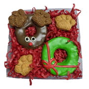Huds And Toke Reindeer Christmas Cookie Gift Box For Dogs 4 Cookies 1 Pack