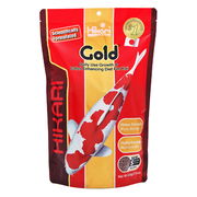 Hikari Gold Daily Use Growth & Color Enhancing Koi Fish Food - Small 500 Gm