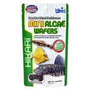 Hikari Mini Algae Wafers Herbivores Fish Food  85 Gm