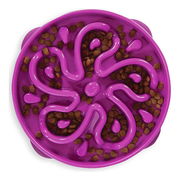 Outward Hound Fun Feeder Slo Bowl For Dogs - Purple 1 X Regular