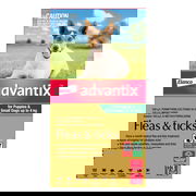 Advantix For Medium Dogs 4 To 10kg (Aqua) 12 Pack (Exp: 01/2026)