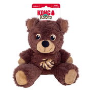 Kong Knots Teddy Squeaker Toy For Dogs - Assorted Colors 1 X Medium
