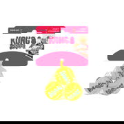 Kong Squeakair Nonabrasive Felt Squeaker Balls Toy For Dogs  3 X Xlarge