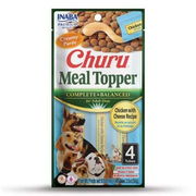 Inaba Churu Meal Topper Chicken With Cheese Recipe For Adult Dogs  4 Tubes